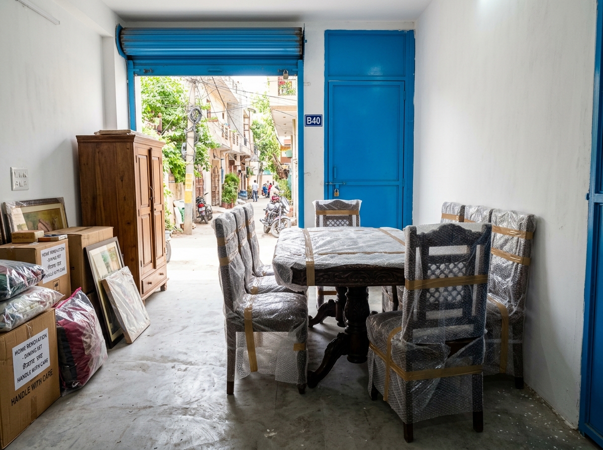 Home renovation and painting furniture storage