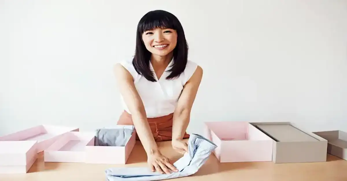 Declutter your home using the Konmari method guide