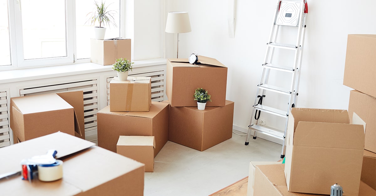 Declutter your Home by keeping unused items in box