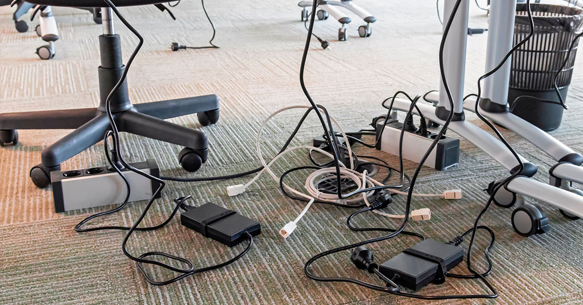 8 Exciting Ways to Clean Up Computer Cable Clutter Under Your Desk 