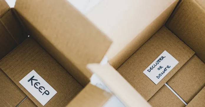 The Four Box Method of Decluttering